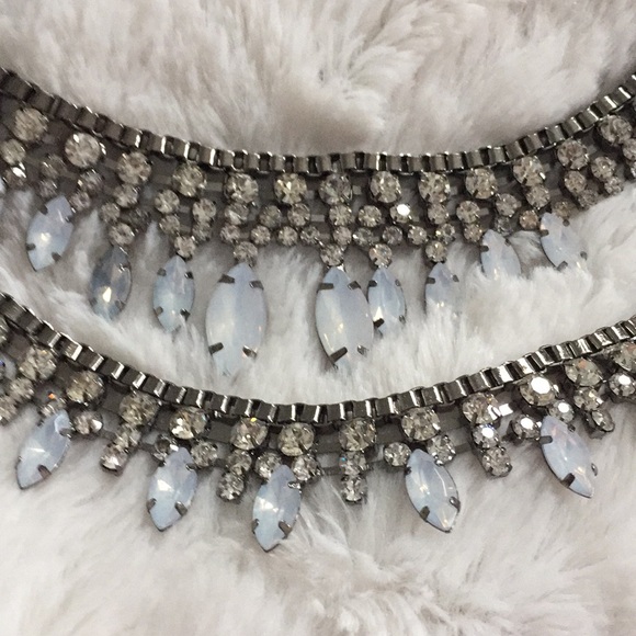 NWOT Rhinestone Necklace - Picture 2 of 2